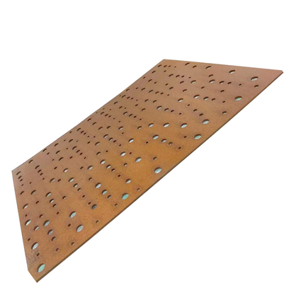 0,8-1,2mm A588 Tấm thép Corten 0,6m-3m AISI ASTM DIN