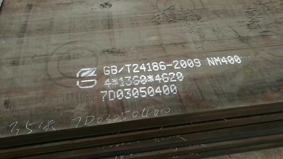 NM360 NM500 Tấm thép chịu mài mòn NM400 NM450