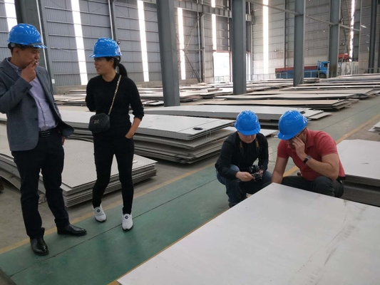 SS304 Tấm thép không gỉ 316 cán nguội 2B BA No.4 6k 8k Gương số 1