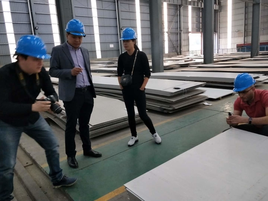 SS304 Tấm thép không gỉ 316 cán nguội 2B BA No.4 6k 8k Gương số 1