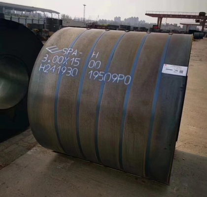 Tấm thép carbon chịu thời tiết A588 Spa-H Corten 150mm