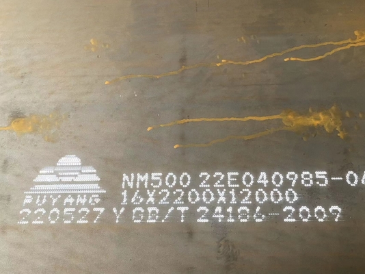 Tấm thép chịu mài mòn NM500 Chiều rộng 6,5 '- 7,2'
