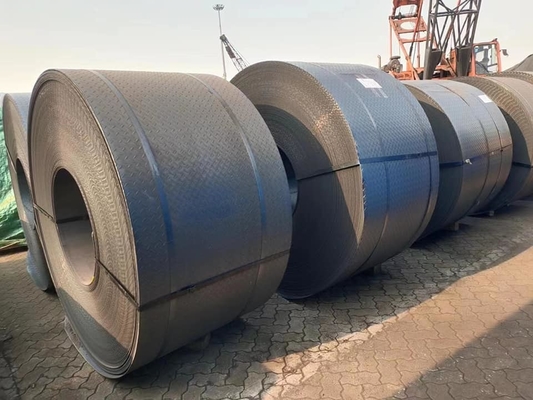 Cuộn thép carbon A36 cán nóng được hàn 3'- 4'Width