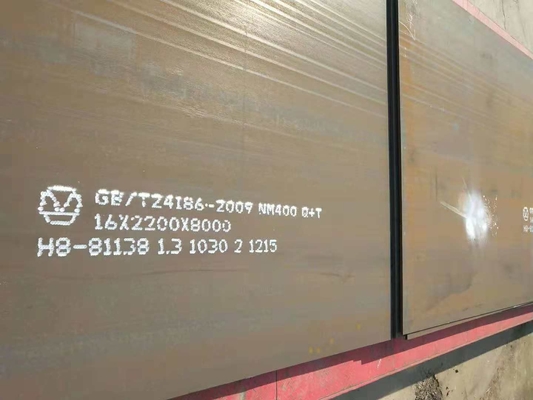 Công nghệ tôi + tôi luyện mài mòn Thép kháng AR400 AR500 cho kỹ sư mỏ